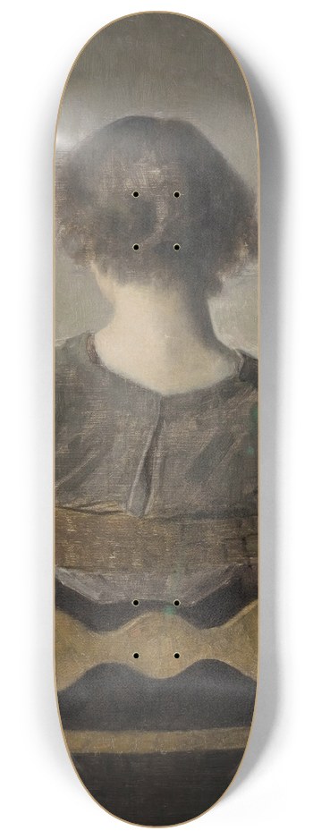 Vilhelm Hammershi - Rest 8.25 inch art skate deck