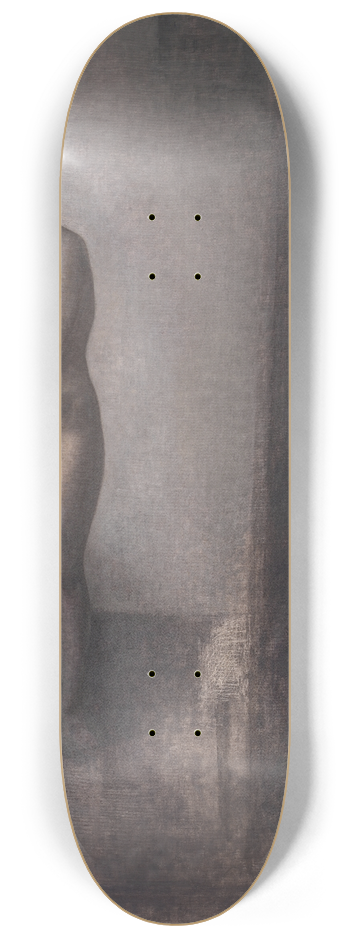 Vilhelm Hammershi - Standing Female Nude 8.25 inch art skate deck