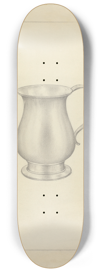 Vincent Carano - Silver Mug 8.25 inch art skate deck