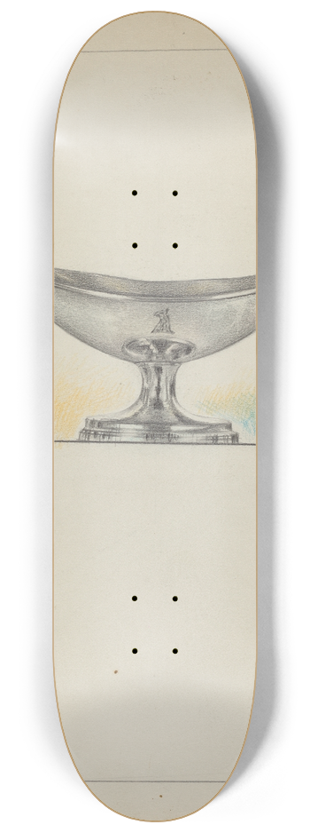 Vincent Carano - Silver Salt Cellars 8.25 inch art skate deck