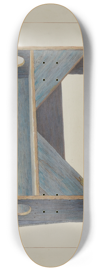 Vincent P. Rosel - Wagon Bench 8.25 inch art skate deck