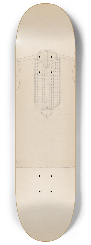 Virginia Berge - Shirt 8.25 inch art skate deck