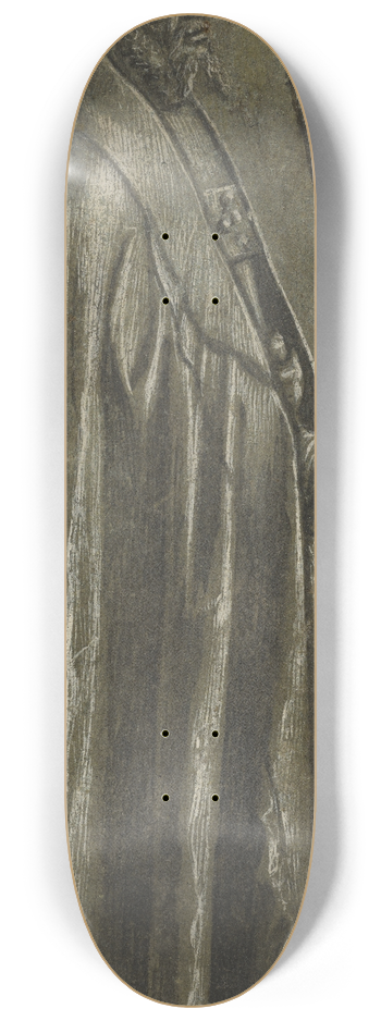 Vittore Carpaccio - Bishop Holding a Candle 8.25 inch art skate deck