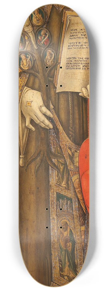 Vittore Crivelli - St Bonaventura 8.25 inch art skate deck