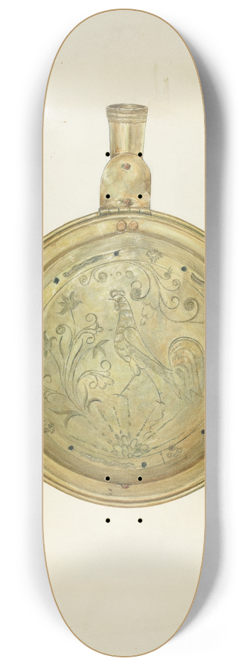 V.L. Vance - Bed Warming Pan 8.25 inch art skate deck