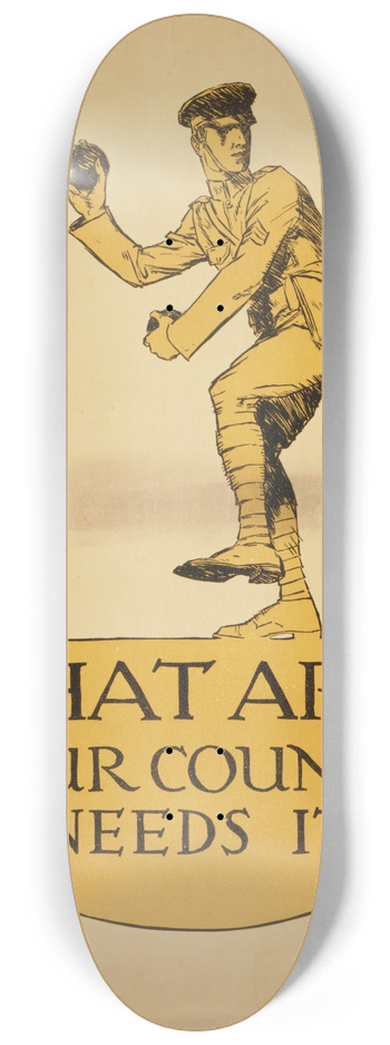 Vojtech Preissig - That arm  your country needs it 8.25 inch art skate deck