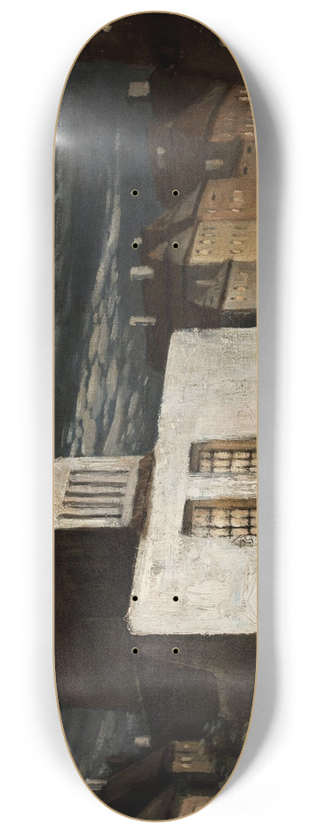 Wacaw Jzef Koniuszko - Synagogue 8.25 inch art skate deck