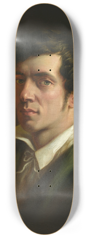 Walenty Wakowicz - Self-portrait 8.25 inch art skate deck