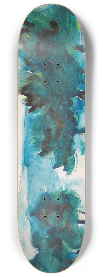 Walter Gramatt - Cavalaire 8.25 inch art skate deck