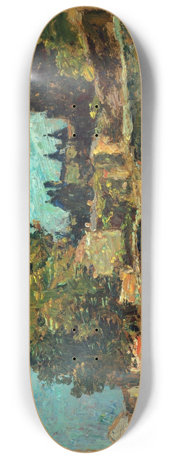Walter Griffin - Carcassonne 8.25 inch art skate deck
