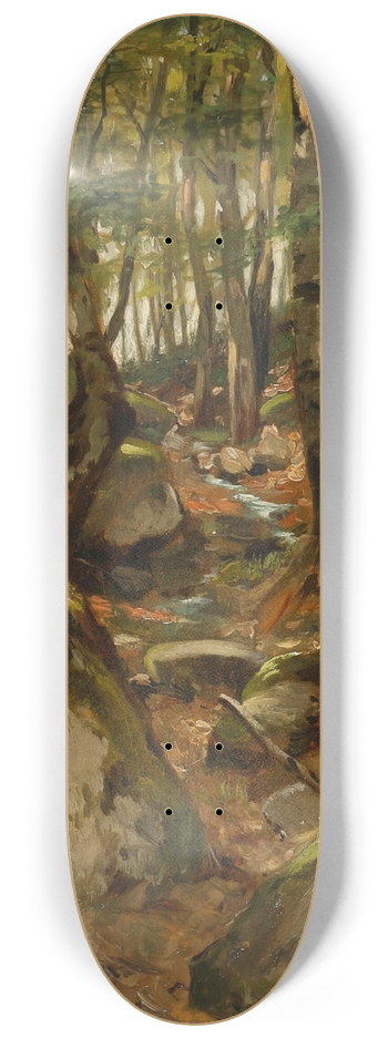Walter Moras - Waldweg 8.25 inch art skate deck