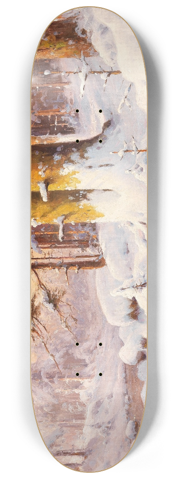 Walter Moras - Winter II 8.25 inch art skate deck
