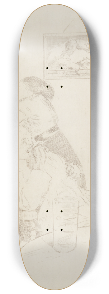 Walter Richard Sickert - Ennui 8.25 inch art skate deck