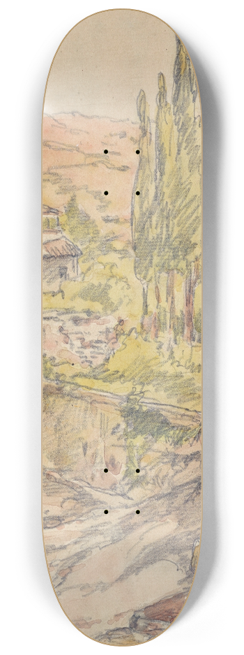 Walter Shirlaw - Granada 8.25 inch art skate deck