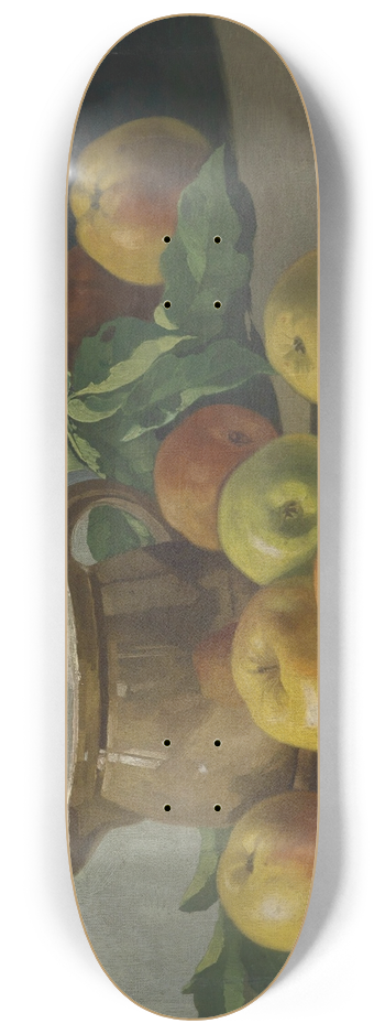 Walter Stoitzner - Stillleben mit pfeln 8.25 inch art skate deck