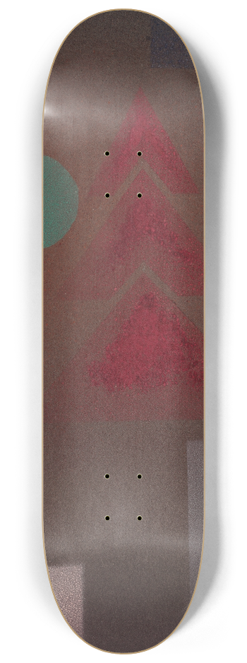 Wassily Kandinsky - Fast versunken 8.25 inch art skate deck