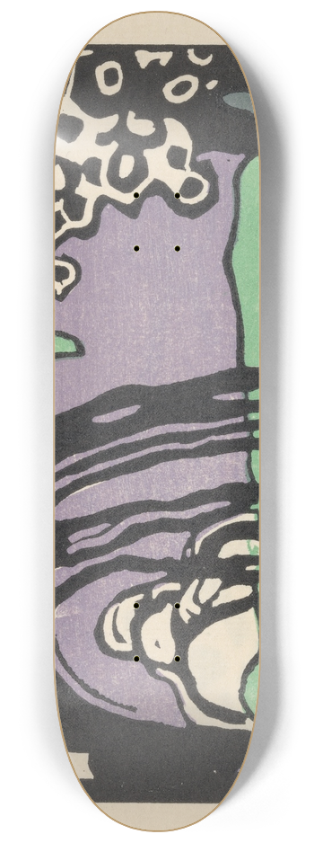 Wassily Kandinsky - Klnge Pl.20 8.25 inch art skate deck