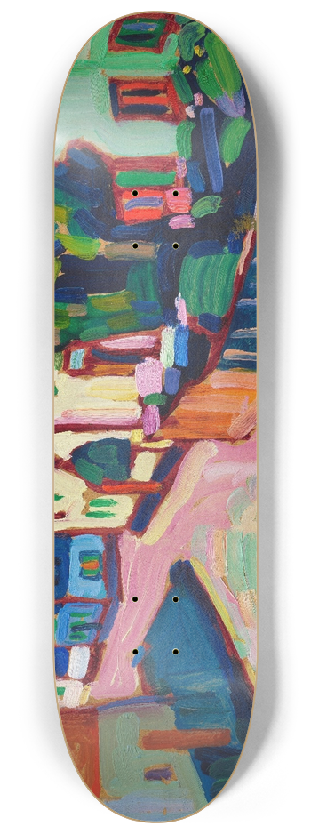 Wassily Kandinsky - Murnau 8.25 inch art skate deck