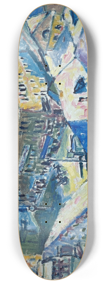 Wassily Kandinsky - Zubovsky Platz 8.25 inch art skate deck