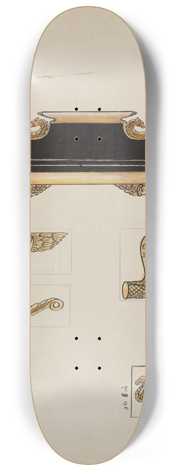 Wellington Blewett - Sofa 8.25 inch art skate deck