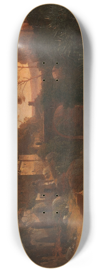 Wilhelm August Schirmer - Ariccia 8.25 inch art skate deck