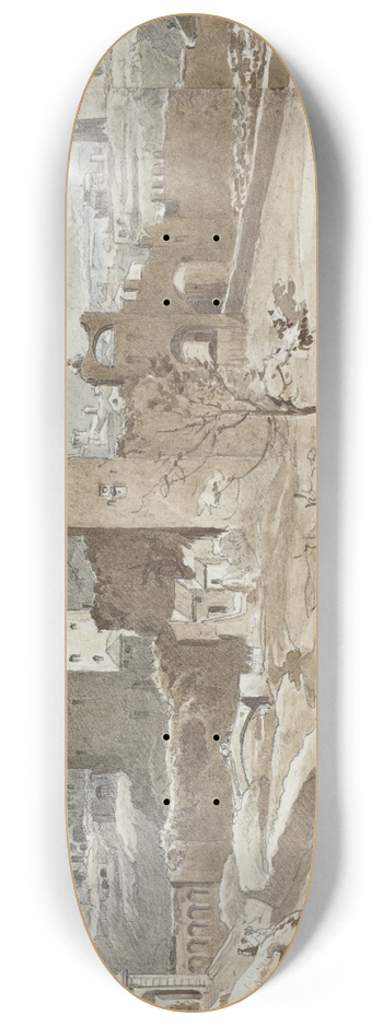 Wilhelm Heinrich Ludwig Gruner - Viterbo 8.25 inch art skate deck