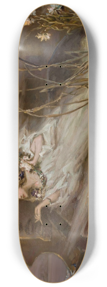 Wilhelm Kotarbiski - Sphinx and a woman phantom 8.25 inch art skate deck