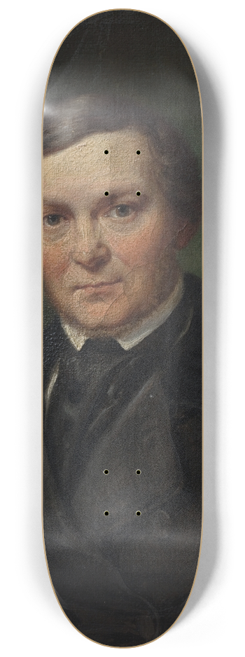 Wilhelm Marstrand - The Architect Gottlieb Bindesbll 8.25 inch art skate deck