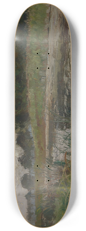 Wilhelm Nagel - Flussufer 8.25 inch art skate deck