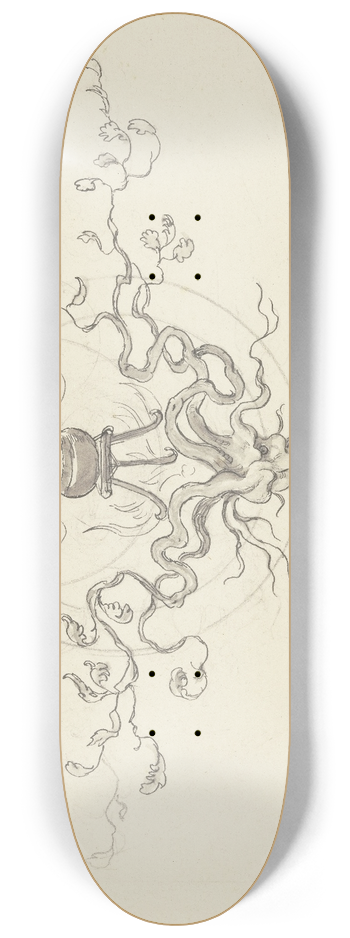 Wilhelm Steinhausen - Final vignette 8.25 inch art skate deck