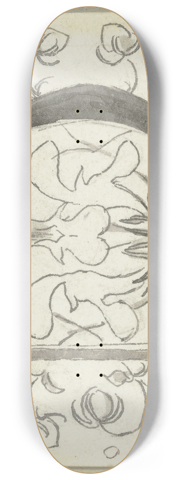 Wilhelm Steinhausen - Initial D 3 8.25 inch art skate deck