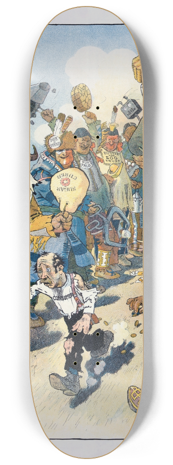 Will Crawford - Running the gauntlet 8.25 inch art skate deck