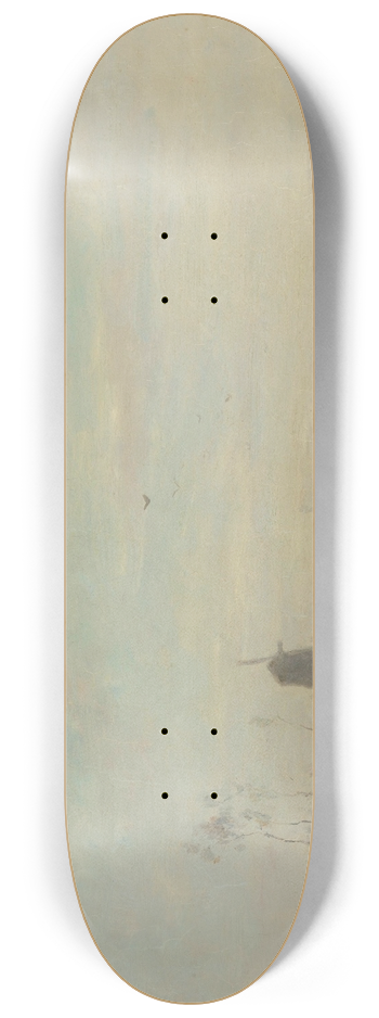 Willem Maris - Meadow with Cows by the Water 8.25 inch art skate deck