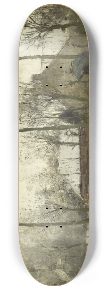 Willem Maris - Winterlandschap 8.25 inch art skate deck