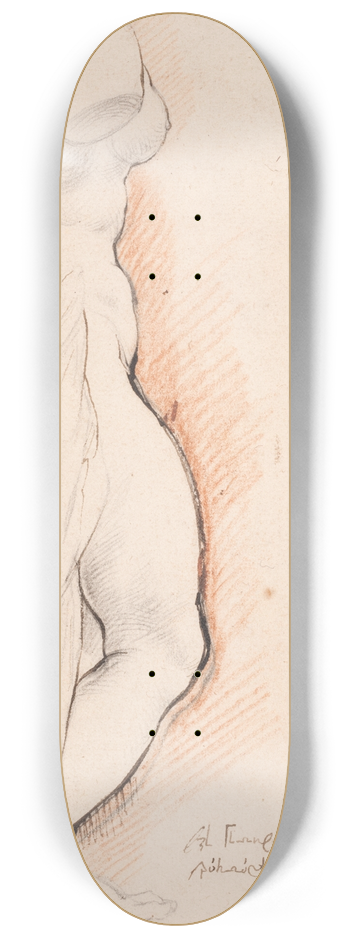 Willem Panneels - Venus. Antique statue seen from the right 8.25 inch art skate deck