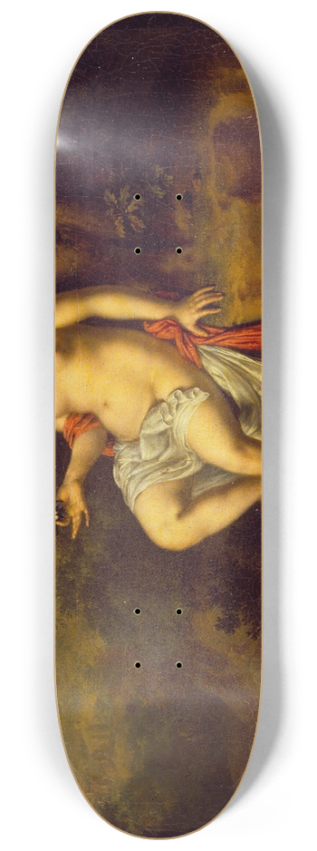 Willem Van Mieris - Paris and Oenone 8.25 inch art skate deck