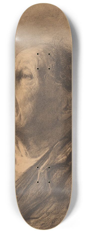 John Kavanagh - Portrait of an Old Man 8.25 inch art skate deck