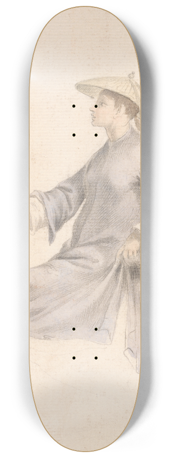 William Alexander - A Chinese Girl 8.25 inch art skate deck
