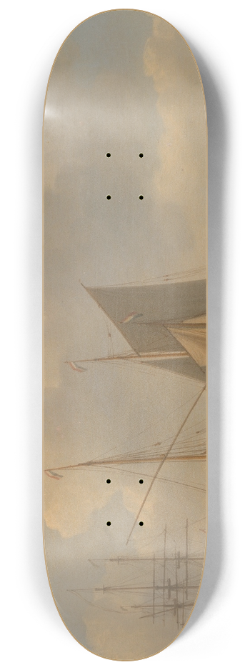 William Anderson - Dutch Sailing Vessels 8.25 inch art skate deck