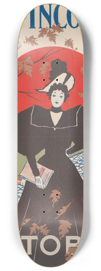 William Carqueville - Lippincotts October 8.25 inch art skate deck