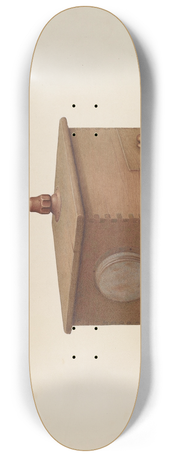 William H. Edwards - Coffee Grinder 8.25 inch art skate deck