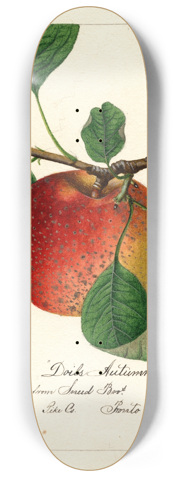 William Henry Prestele - Malus domestica: Doils Autumn 8.25 inch art skate deck