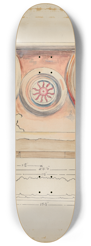 William Hoffman - Baptismal Font 8.25 inch art skate deck