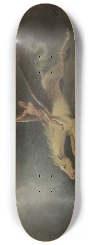 William Holbrook Beard - The Fox Hunters Dream 8.25 inch art skate deck