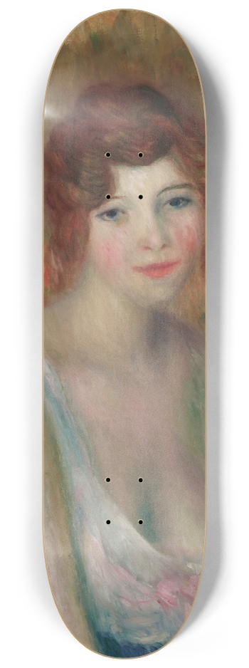 William James Glackens - Kay Laurell 8.25 inch art skate deck