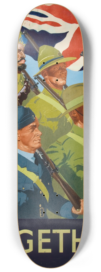 William Little - Together 8.25 inch art skate deck