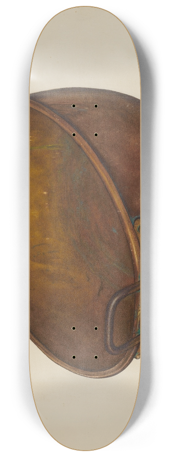 William Ludwig - Copper Candy Vessel 8.25 inch art skate deck