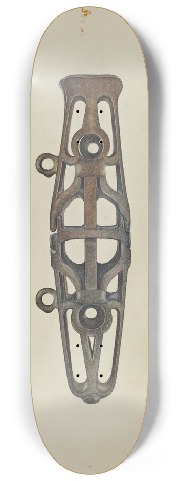 William McAuley - Whip Socket 8.25 inch art skate deck