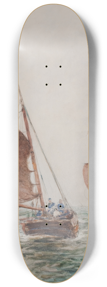 William Mctaggart - Tarbert, Loch Fyne 8.25 inch art skate deck