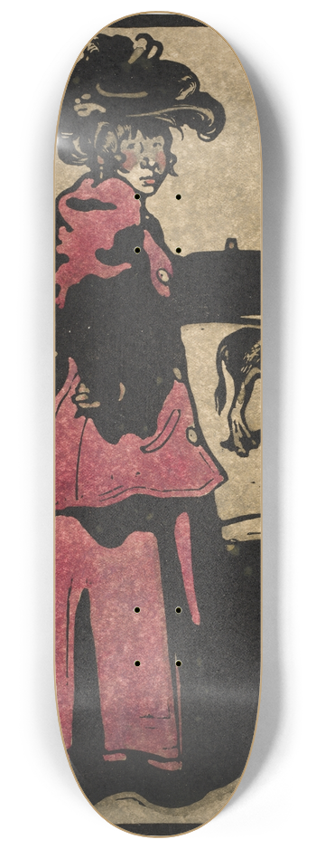 William Nicholson - Coster 8.25 inch art skate deck